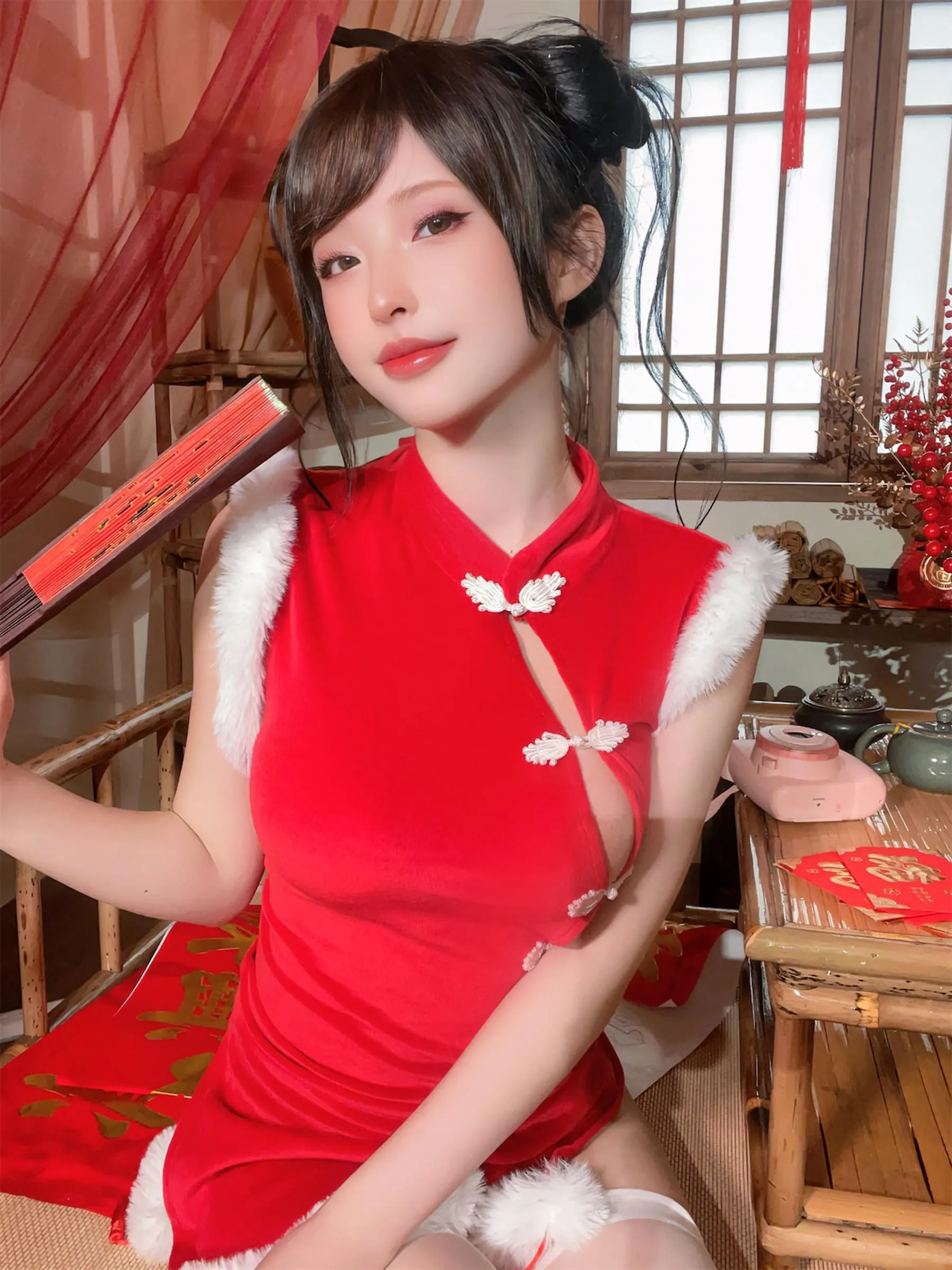 清水由乃 – NO.45 2023新年旗袍 [77P]插图4